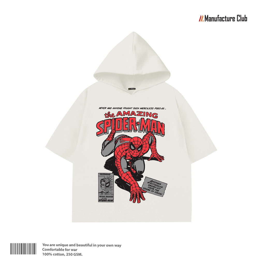 HALF HOODIE / AMAZING SPIDER-MAN COVER