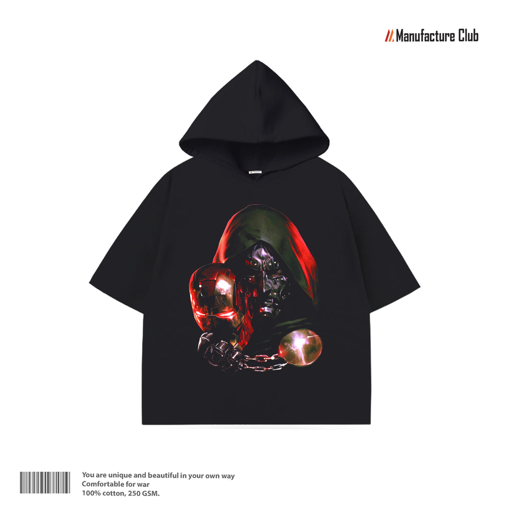 HALF HOODIE / DOCTOR DOOM IRON HELMET