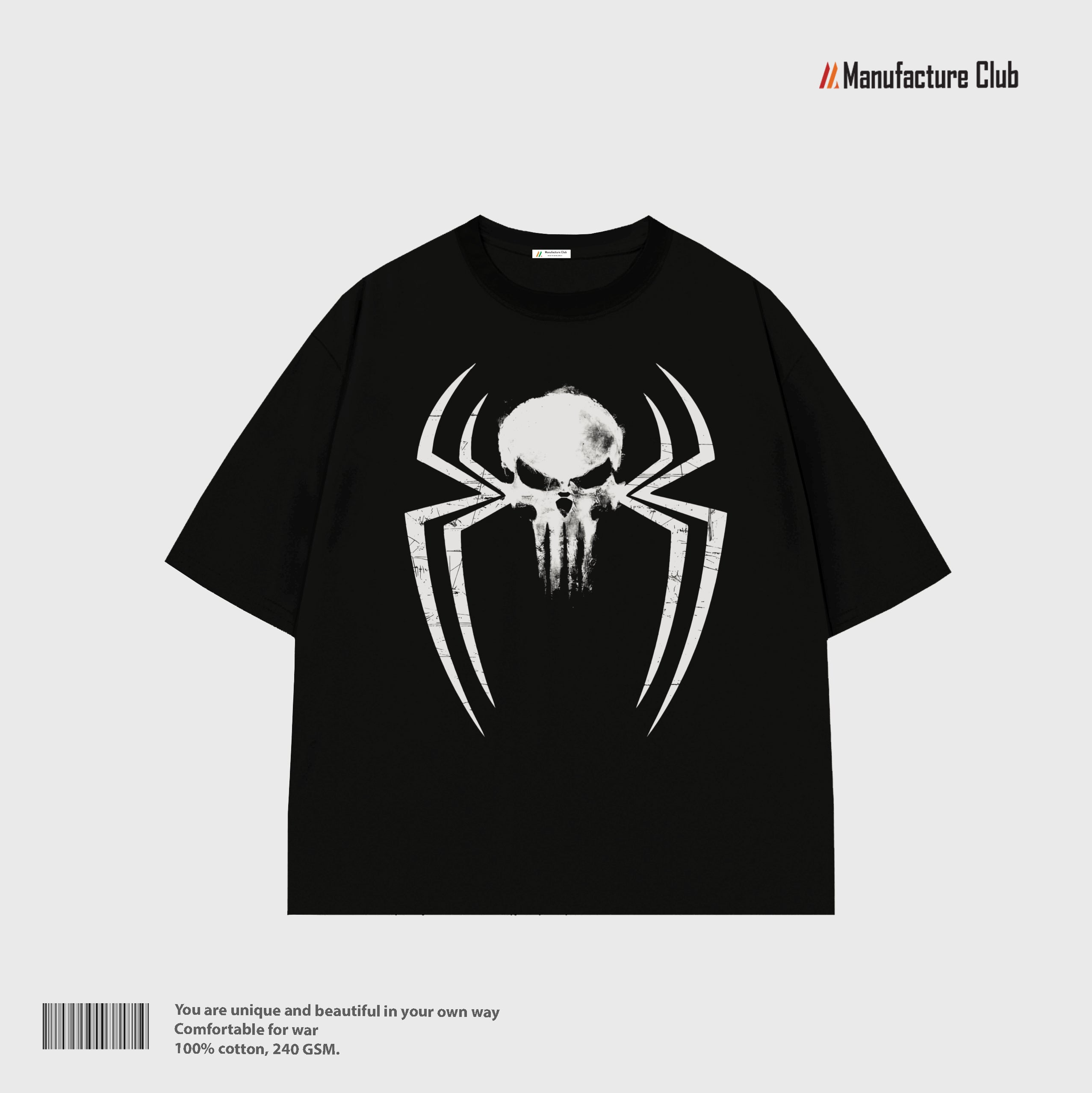 T-SHIRT / PUNISHER SPIDER EMBLEM