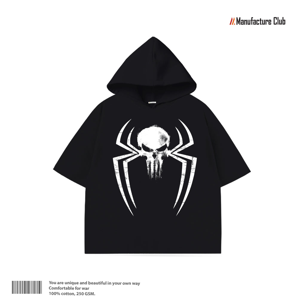 HALF HOODIE / PUNISHER SPIDER HYBRID