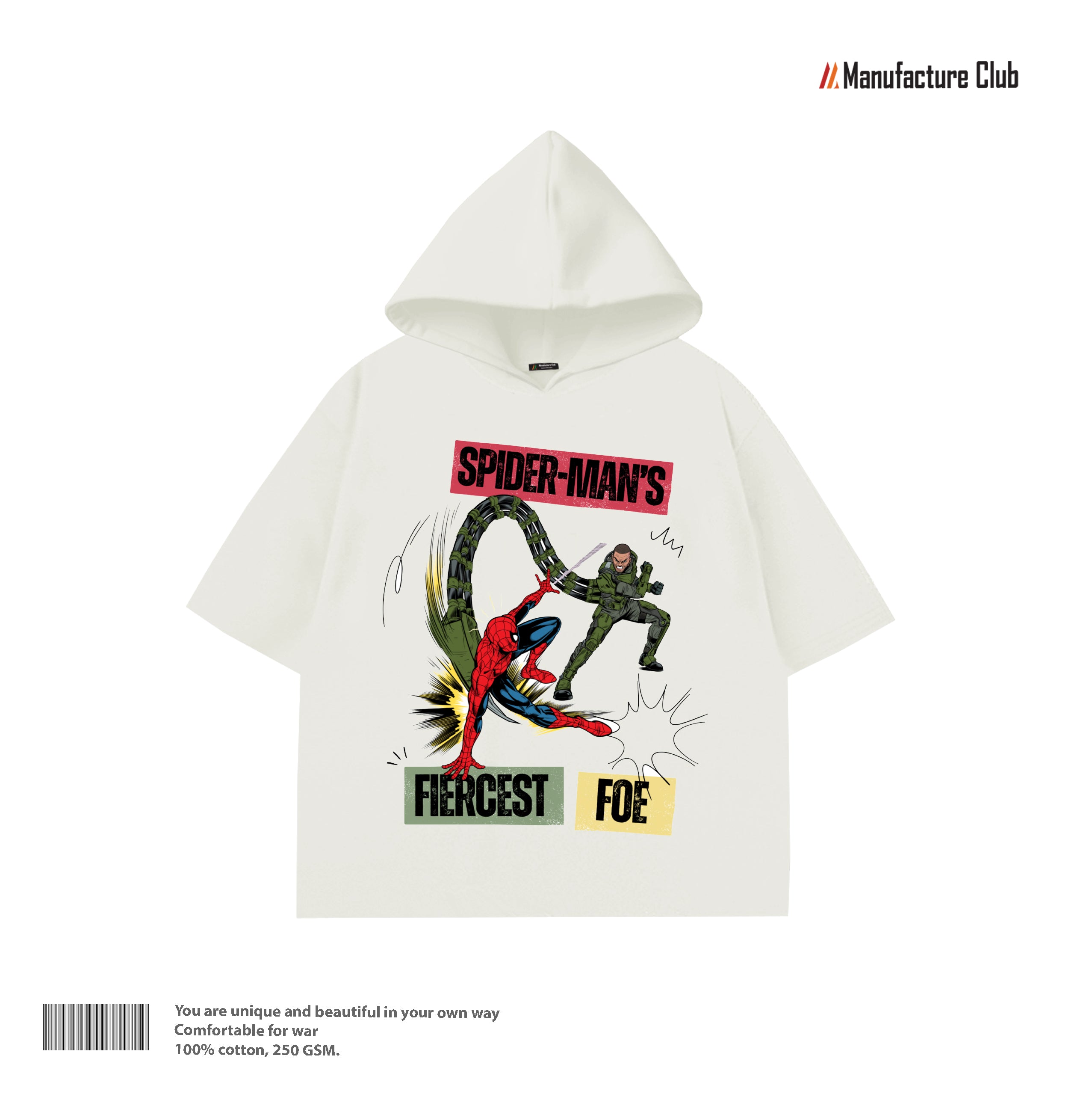 HALF HOODIE / SPIDER-MAN FIERCEST FOE