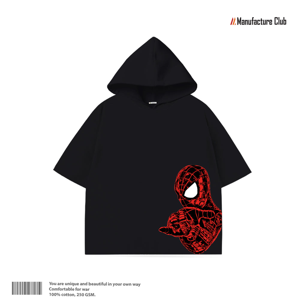 HALF HOODIE / SPIDER-MAN RED WEB SHOOTER