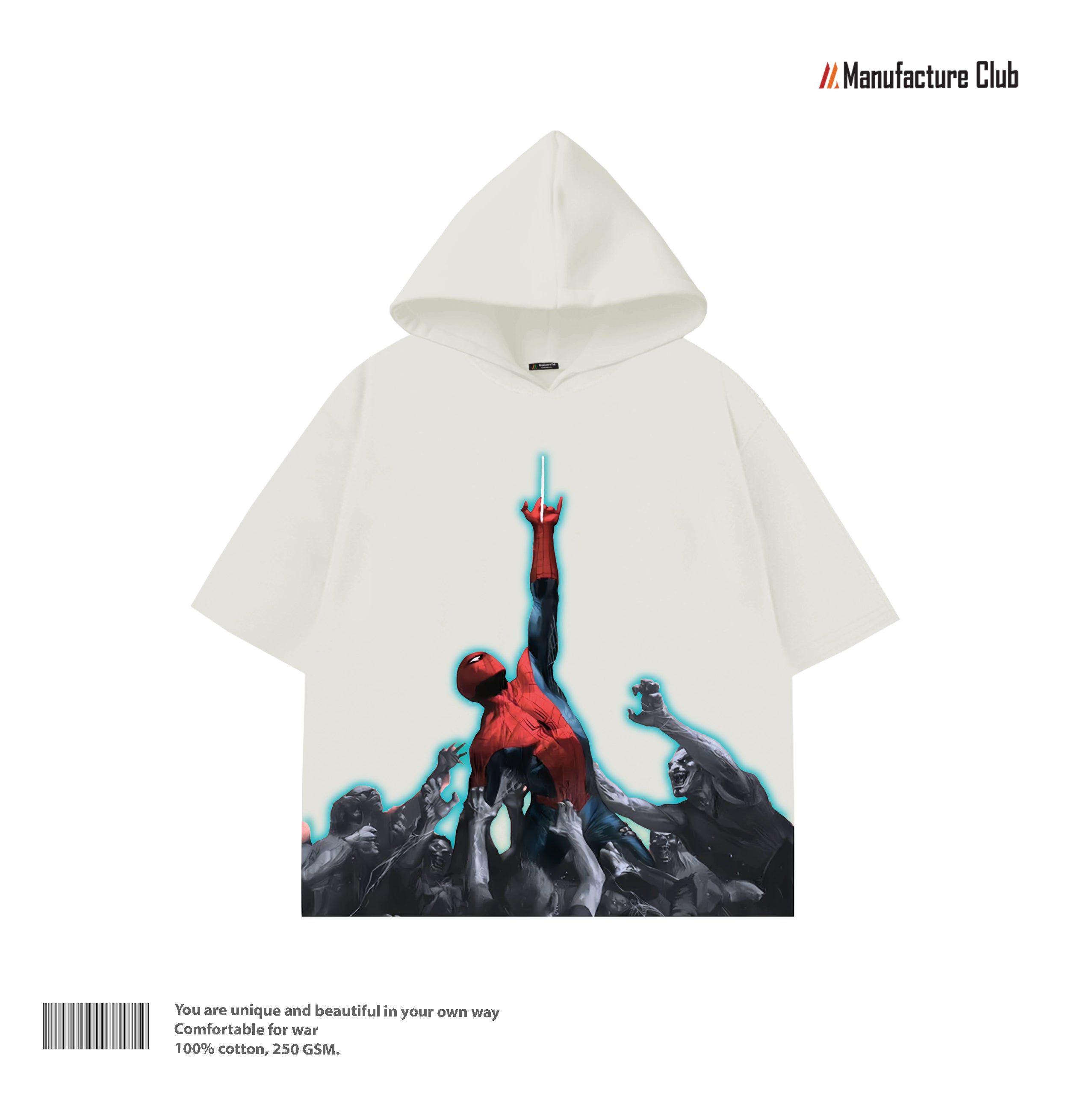 HALF HOODIE / SPIDER-MAN RISING GLOW