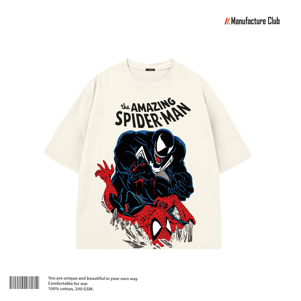 T-SHIRT / SPIDER-MAN VS VENOM RETRO COMIC