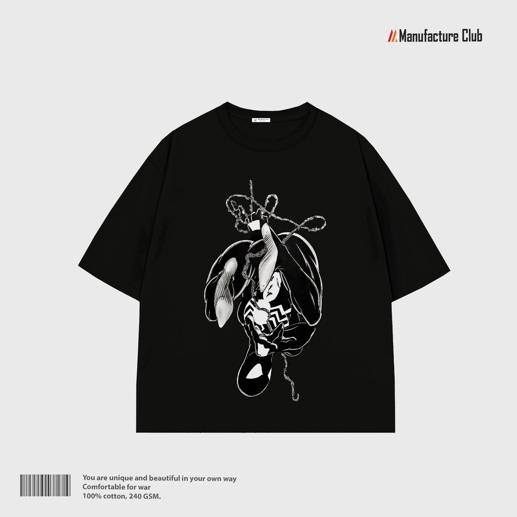 T-SHIRT / SYMBIOTE SPIDER-MAN UPSIDE DOWN