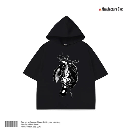 HALF HOODIE / SYMBIOTE SPIDER UPSIDE DOWN