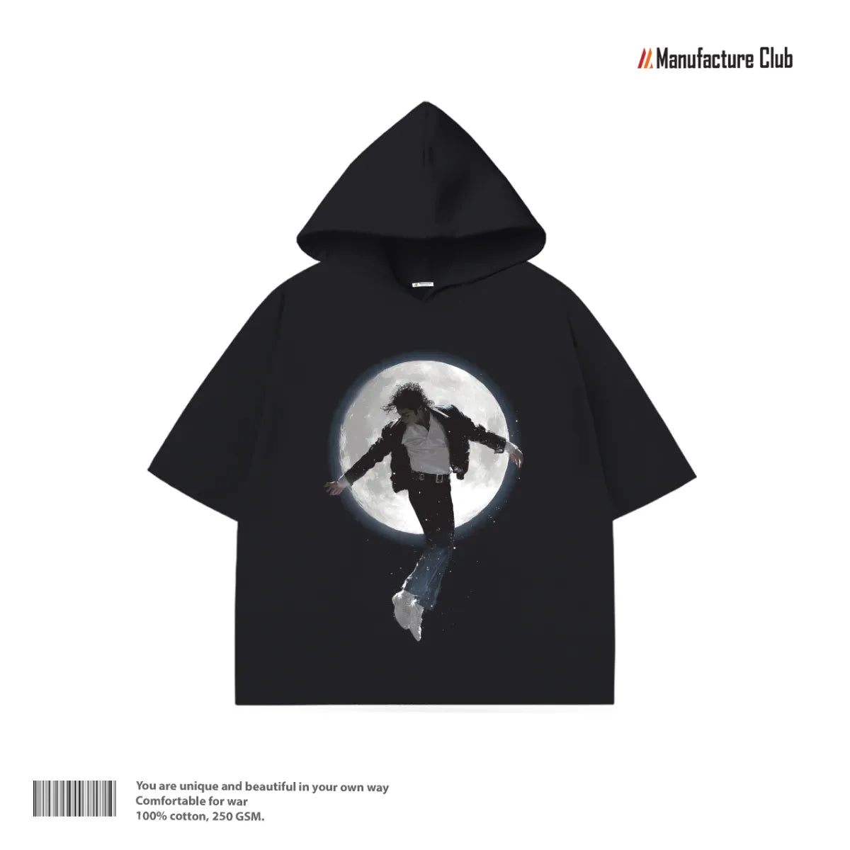 HALF HOODIE / MICHAEL JACKSON FULL MOON POSE