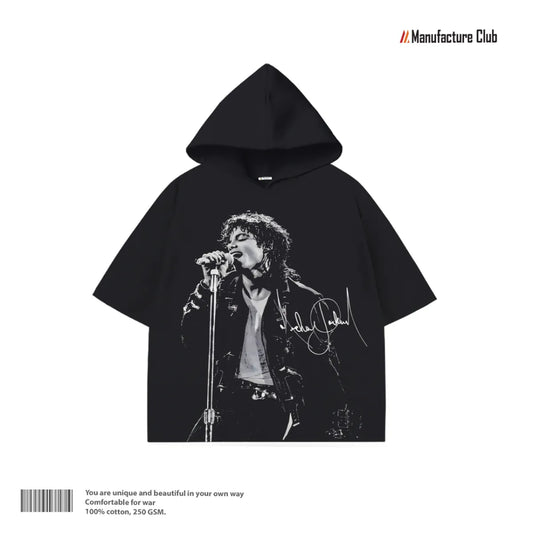 HALF HOODIE / MICHAEL JACKSON LIVE VOCAL SIGNATURE