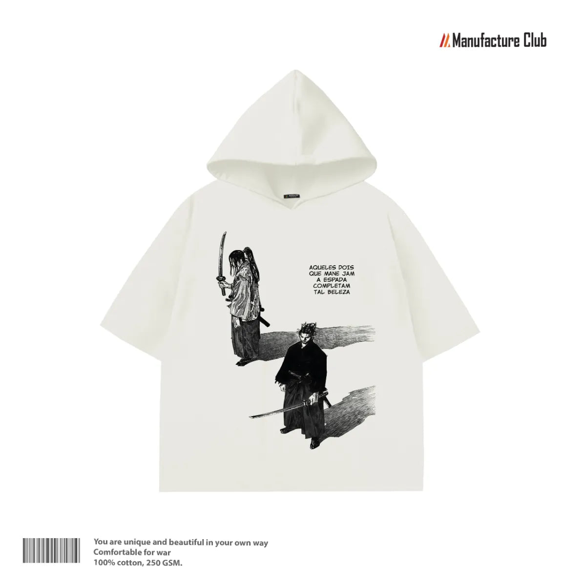 HALF HOODIE / VAGABOND MUSASHI & KOJIRO SAMURAI