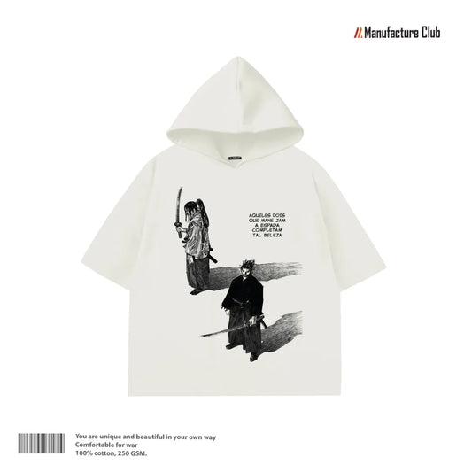 HALF HOODIE / VAGABOND MUSASHI & KOJIRO SAMURAI